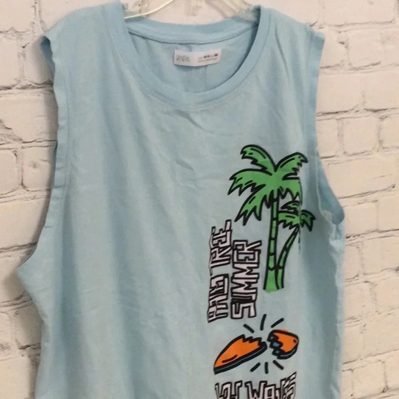 Zara Boys Summer Tank Top size 13-14 - Picture 3 of 5